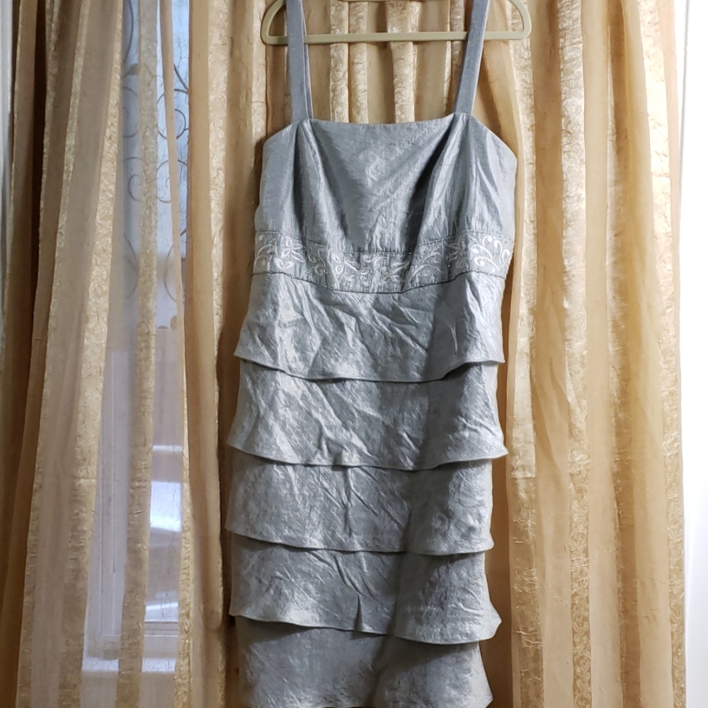 Silver dress